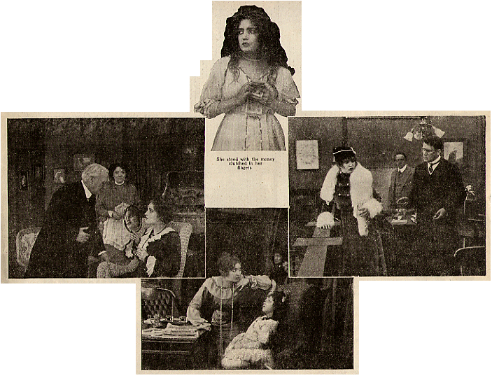 Scenes (supposedly) from the Alice Joyce film A Business Buccaneer