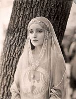 Portrait of Joyce in a veil from The Vengeance of Durand