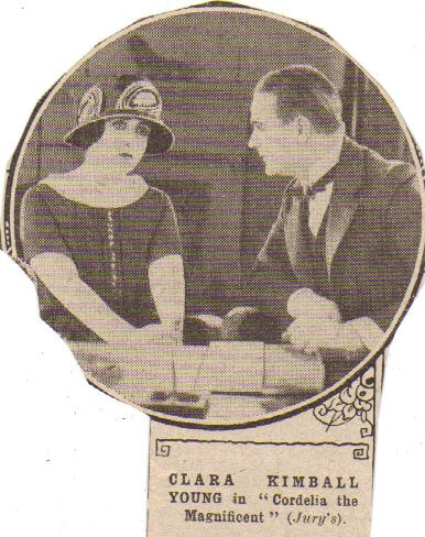 Clipping from Cordelia the Magnificent