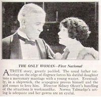 Review of The Only WOman