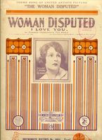 Woman Disputed, I Love You sheet music 1
