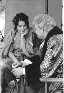 Norma Talmadge and William Farnum on the set of Dubarry, Woman of Passion (Marc Wanamaker / Bison Archives)