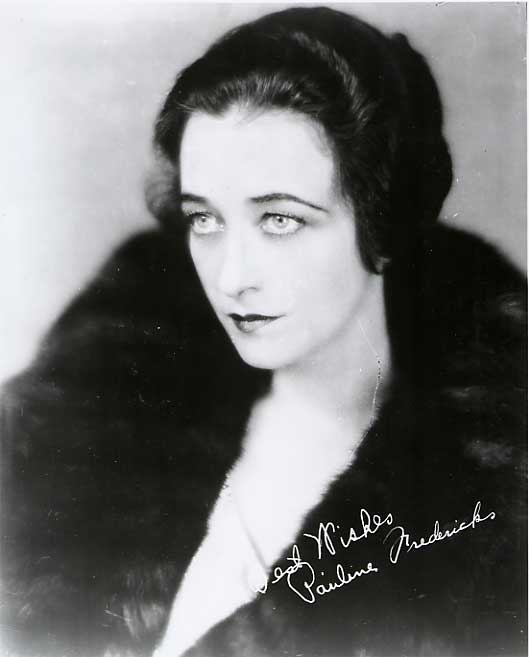 Portrait of Pauline Frederick