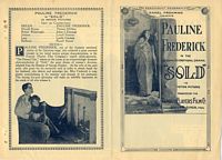 Program for Sold, outside