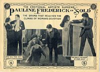 Program for Sold, Inside