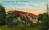 Pauline Frederick's house