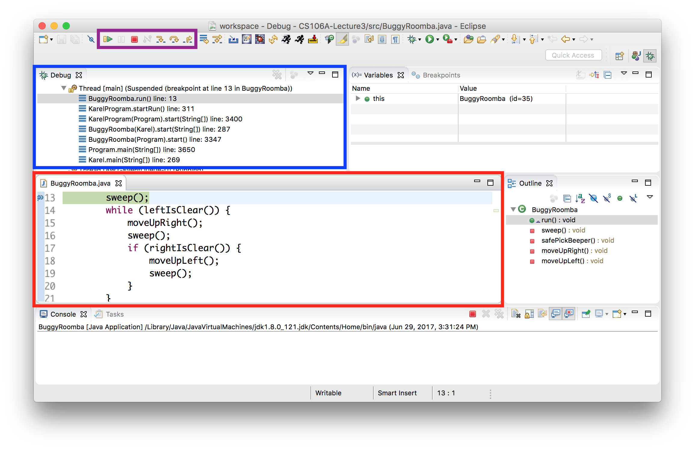 Eclipse Debugger