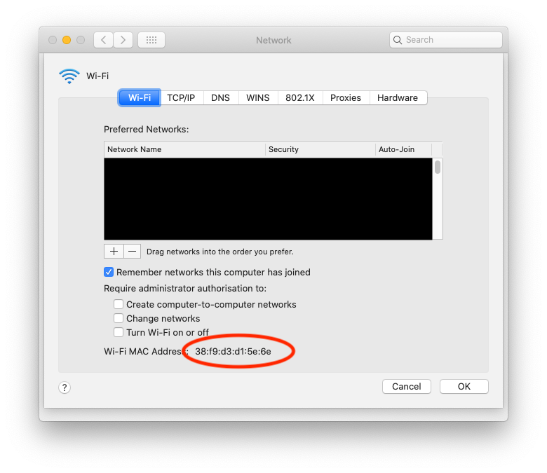 Network Window