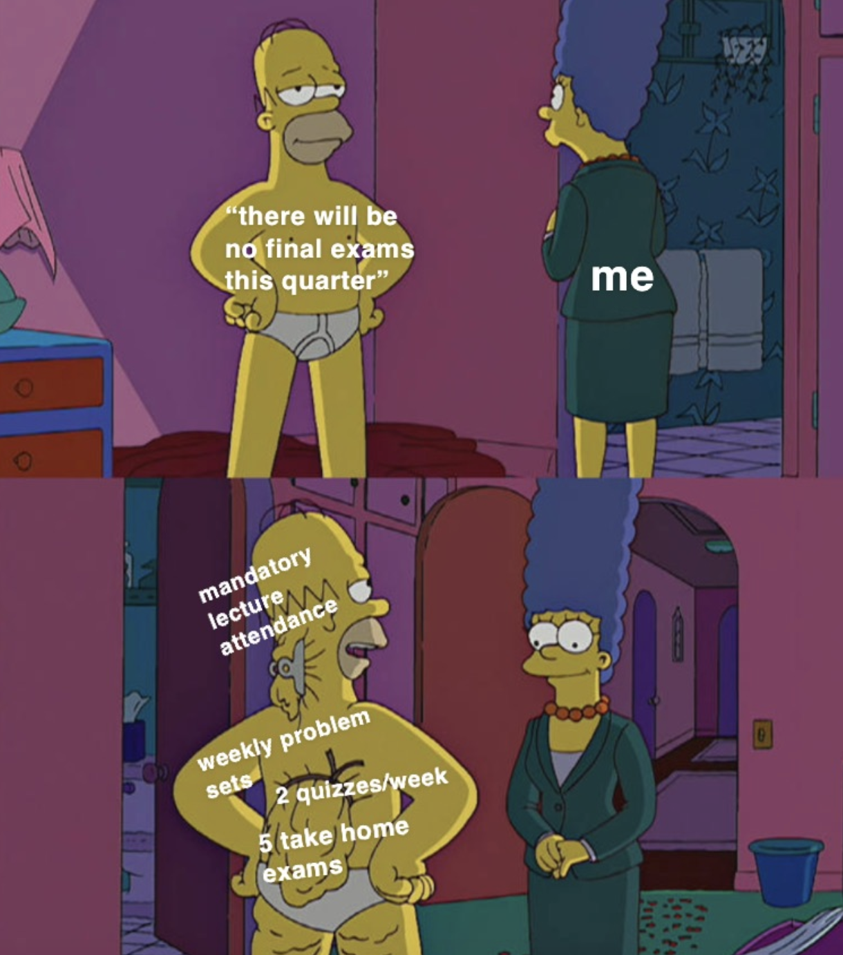 A picture of a pleased Marge from 