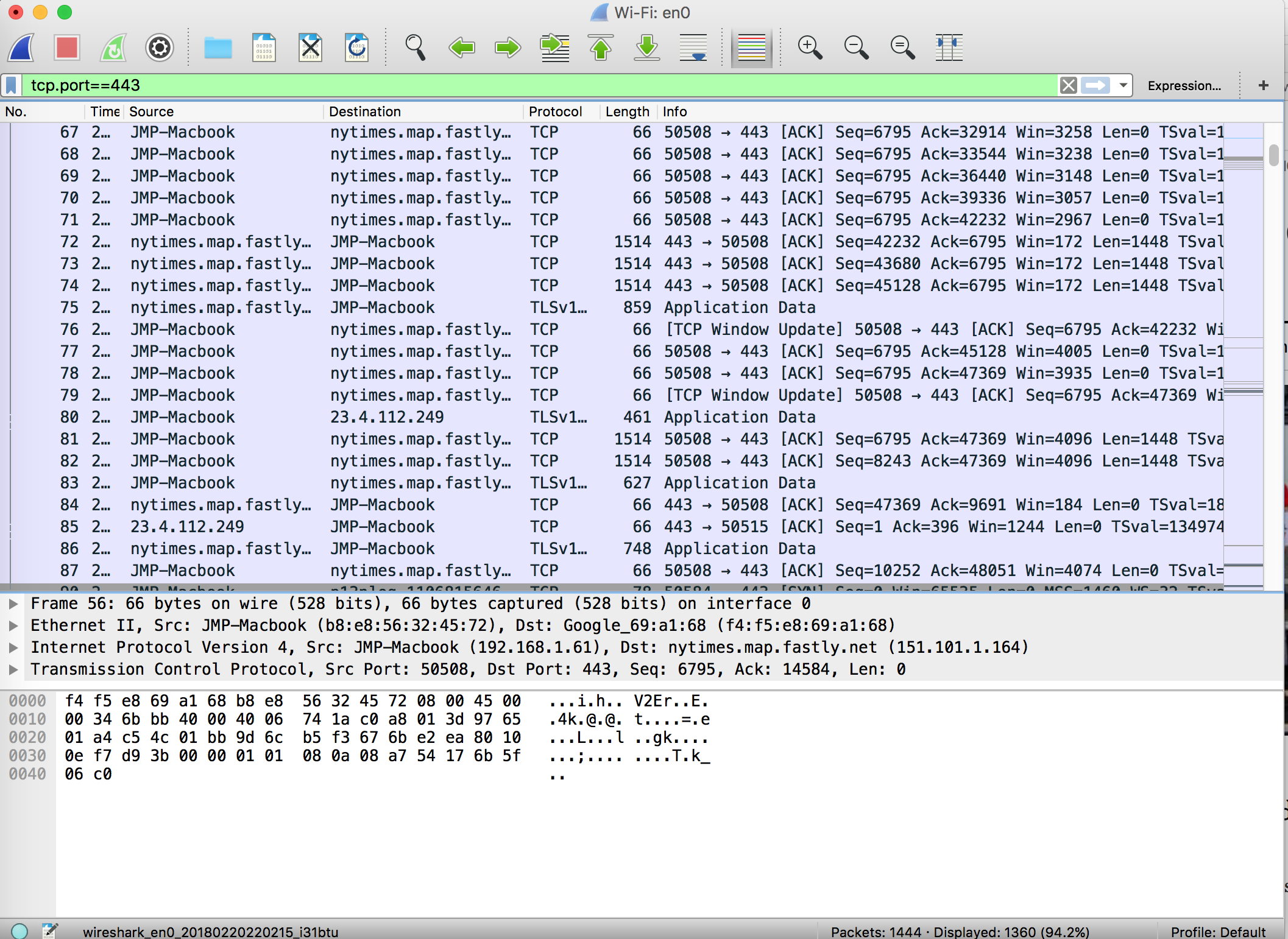 view wifi encryption from wireshark pcap file