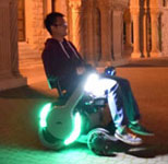 Enhancing the night time visibility of the WHILL wheelchair (2015)