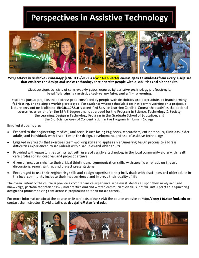 Image of flyer soliciting students