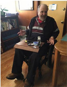 Hide-Away Lap Tray for Nick