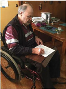 Hide-Away Lap Tray for Nick