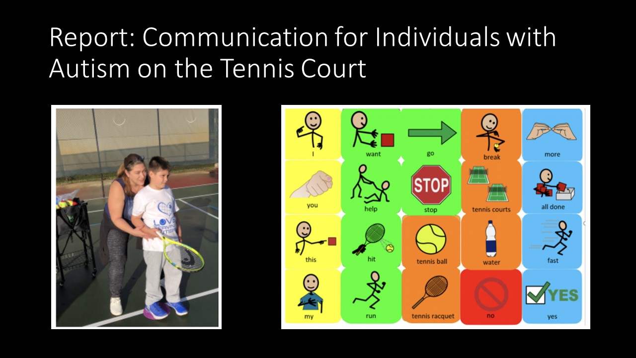 Report: Communication for Individuals with Autism on the Tennis Court