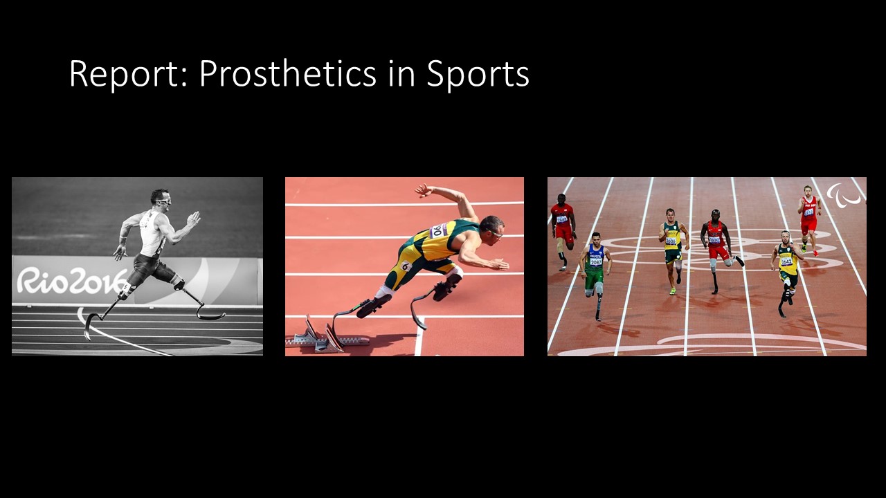 Report: Prosthetics in Sports