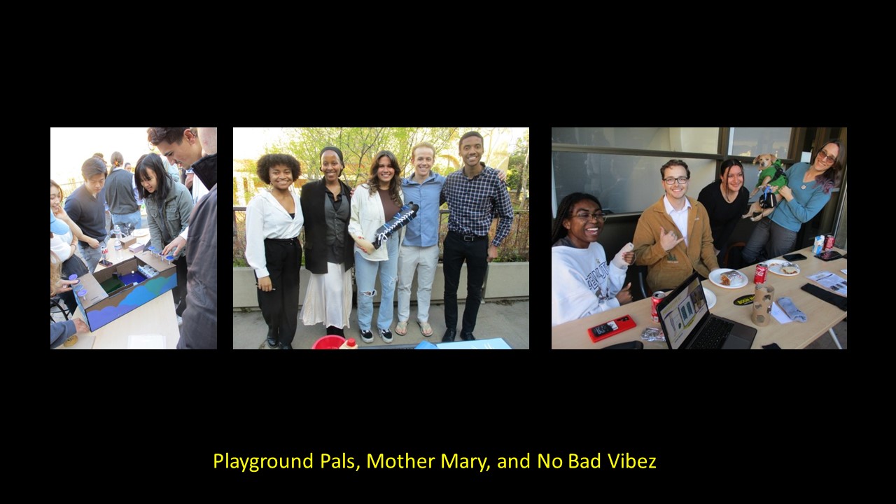 Team Click with Danny & Korey pose on the patio