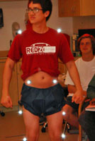 photo of student at Gait Lab