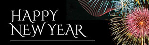 Happy New Year Banner