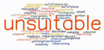 Unsuitable words
