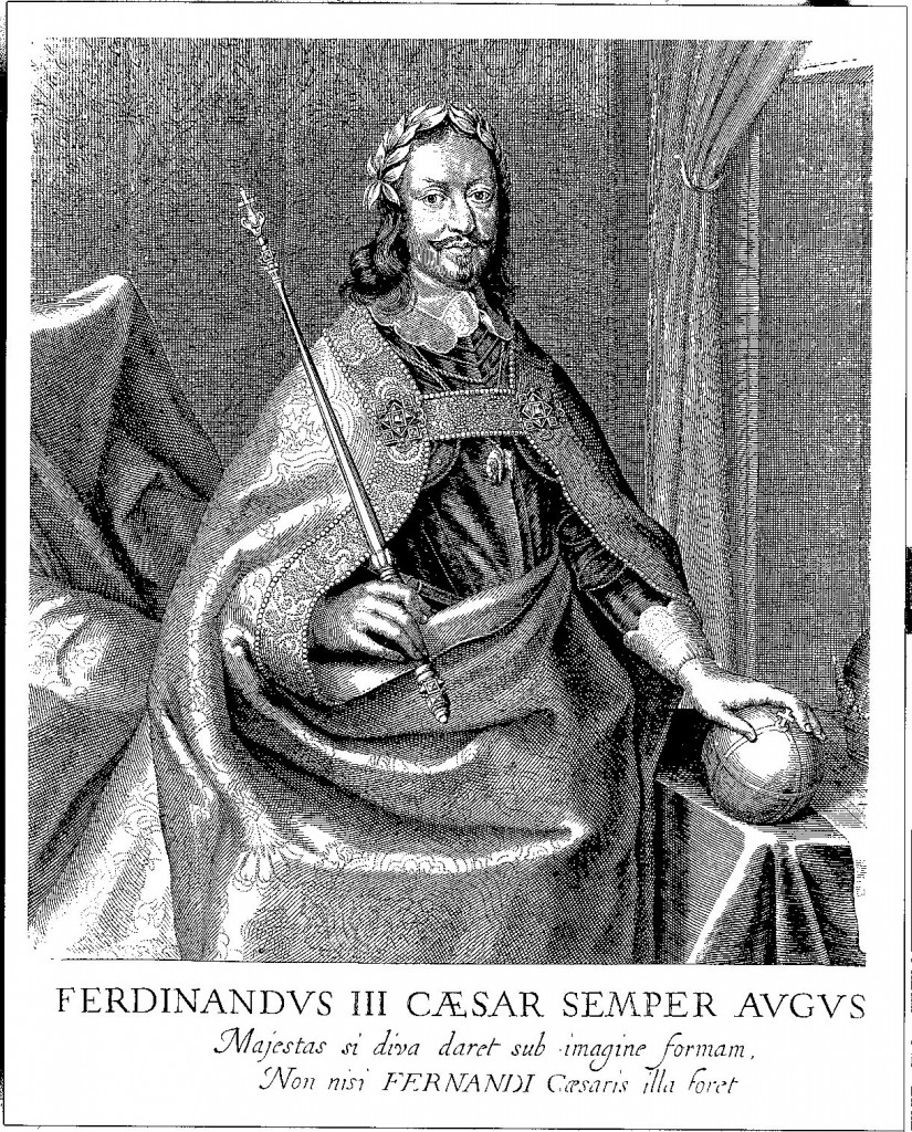 Ferdinand III from Oedipus Aegyptiacus, tom. 1.