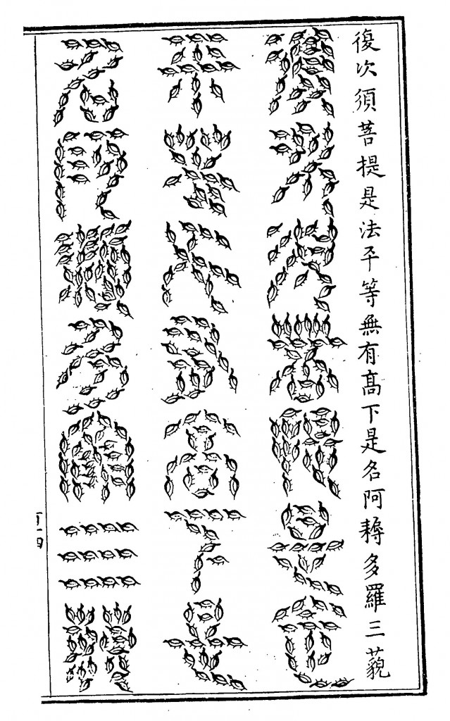 The origins of the Chinese characters according to Kircher, from China Illustrata, p.???