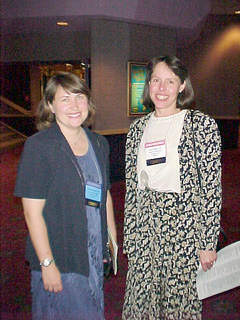Laurie McArthur and Linda Petty