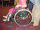 Lever drive wheelchair