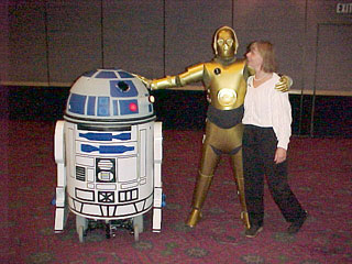 Alexandra joins the droids