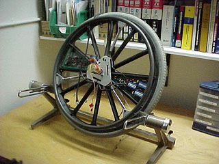 Motorized wheelchair wheel
