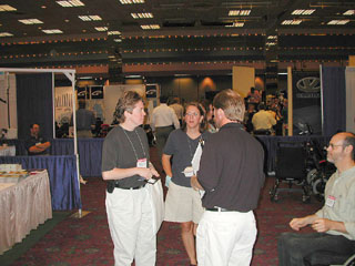 Exhibit attendees