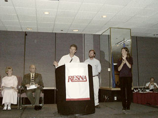 A wider view of the opening session