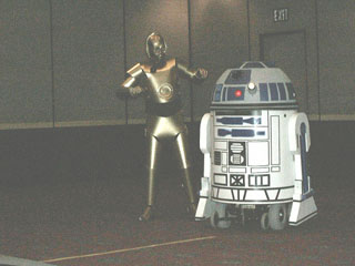 R2D2 seems a little off course