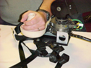 The business end of the robot