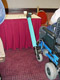 A wheelchair mounted robotic arm
