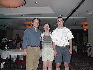 Ron Kocsis (new SIG-11 co-vice Chair), Marsha, and Todd