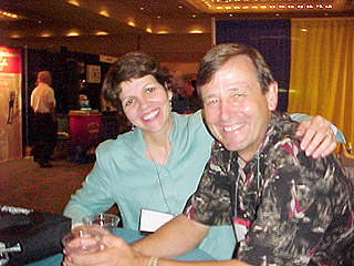 Jessica Pederson and Tony Langton