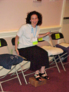 ??? evaluating cushions at the Sore Butts contest