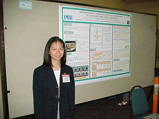 Betty Troy at her poster