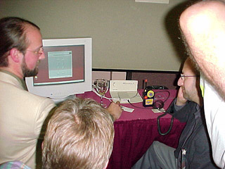 I think that is Alan Cantor on the right