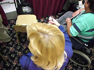 Overhead view of Computer Tech Lab