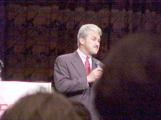 Alex Valdez, a professional speaker and comedian, who just happens to be blind