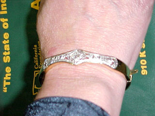 A dazzling piece of jewelry