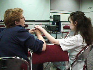 photo of Tactile Sign Language