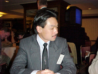 Pete dressed up