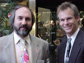 Dave and Steve dressed up