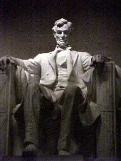 Abe Lincoln bigger than life