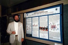 Eric at one of his many posters