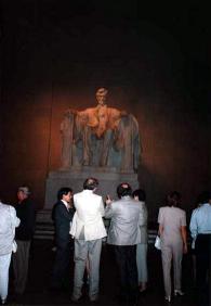 Explaining how Abe is fingerspelling