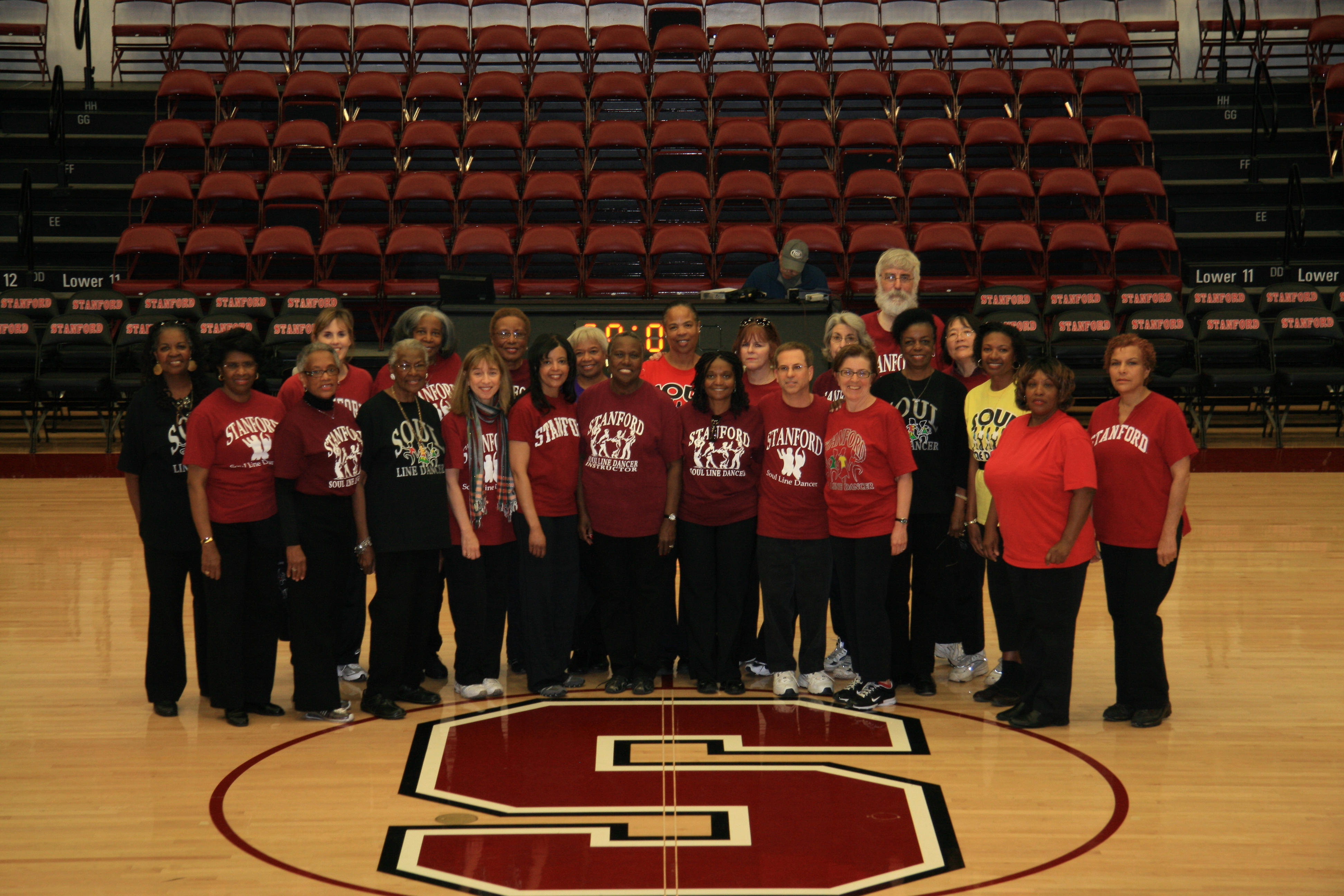 The Stanford Soul Line Dancers, Maples Pavilion , March 7, 2009